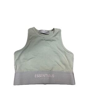 Fear of God Essentials Women Sport Tank Desert Taupe Size XXS EUC